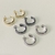 Brinco Argola Trio com 3 Cores | Pistache Acessórios