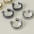 Brinco Argola Trio com 3 Cores | Pistache Acessórios