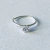 Piercing Argola com Pedrinha Prata | Pistache Acessórios
