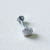 Piercing Labret Coração com Pedrinhas | Pistache Acessórios