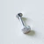 Piercing Labret Coração com Pedrinhas | Pistache Acessórios