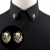 Pin Broche de leão Dourado para camisas | Pistache Acessórios