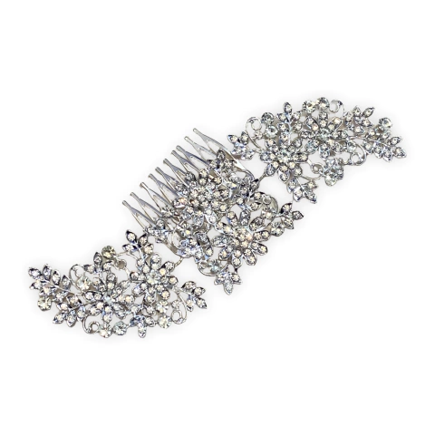 Presilha Arranjo Grande com Pedras para Penteado | Pistache Acessórios