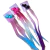 Presilha Infantil de Mecha de Cabelo Neon com Coração
