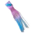 Presilha Infantil de Mecha de Cabelo Neon com Coração