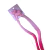 Presilha Infantil de Mecha de Cabelo Neon com Coração