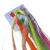 Presilha Infantil de Mechas de Cabelo Neon com 6 Unidades