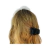 Presilha Piranha de Cabelo Grande com Pedrinhas Preta 