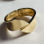 Pulseira Bracelete Abre e Fecha Lisa Brilhante
