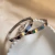 Pulseira Bracelete com Pedras em Aço Inox