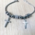 Pulseira Cruz Aço Inox | Pistache Acessórios
