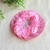 Redinha para Coque Rosa com Flores