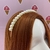 Tiara Dourada com Pérolas | Pistache Acessórios