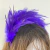 Tiara Fantasia de Plumas Coloridas | Pistache Acessórios