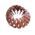 Presilha Cobre Coque Espiral de Plastico para Cabelo