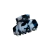 Presilha Mini Piranha de Nylon Marmorizada