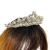 Coroa Tiara com Perolas e Pedras para Penteado