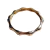 Pulseira Bracelete Abre Fecha Bambu Dourado