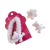 Presilha Kit Infantil com Prendedor de Bichinho e Laço de Pelúcia