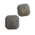 Brinco quadrado grande com pedras brilhantes, ideal para festas e casamentos.