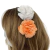 Presilha de Rosa Colorida Pequena com Pedra para Penteado