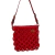 Bolsa de Mão Lateral de Elos Vermelhos