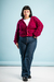 CARDIGAN ISQUIA CIRUELA - comprar online