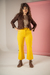 PANTALON FLORENCIA AMARILLO - comprar online