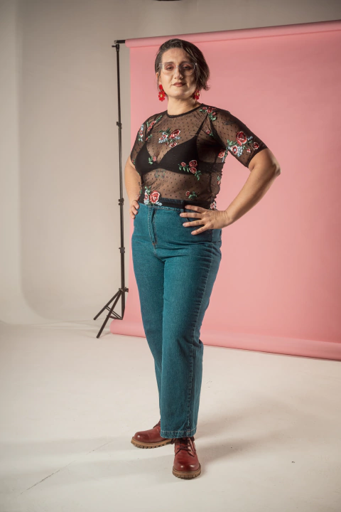 BLUSITA EMMA NEGRA (a pedido) - comprar online