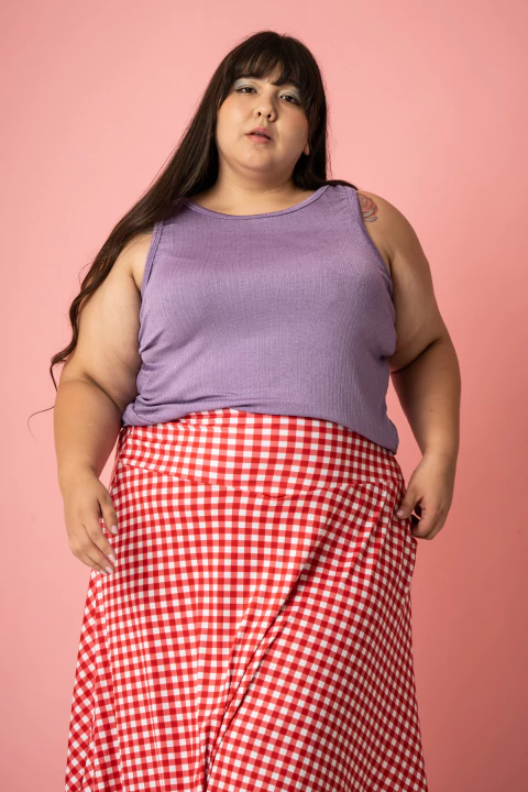 MUSCULOSA BARI - LILA - Ay Tanita Shop