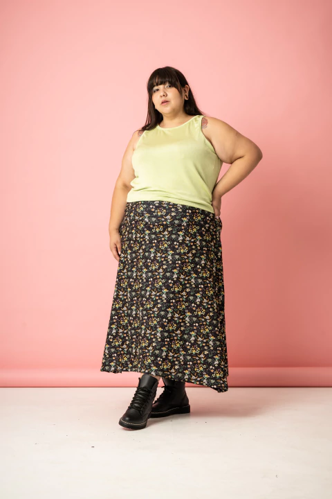 MUSCULOSA BARI - VERDE LIMON - Ay Tanita Shop