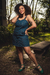 JUMPER RAFFAELLA CORTO - DENIM AZUL - PRE VENTA en internet