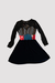 VESTIDO GILDA WARRIOR MANGA LARGA *11 (ENCAJE Y VELVET) - comprar online