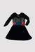 VESTIDO GILDA WARRIOR MANGA LARGA *6 (ENCAJE Y VELVET) - comprar online