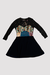 VESTIDO GILDA WARRIOR MANGA LARGA *12 (ENCAJE Y VELVET) - comprar online
