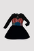 VESTIDO GILDA WARRIOR MANGA LARGA *5 (ENCAJE Y VELVET) - comprar online