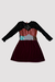 VESTIDO GILDA WARRIOR MANGA LARGA *3 (ENCAJE Y VELVET) - comprar online