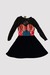 VESTIDO GILDA WARRIOR MANGA LARGA *10 (ENCAJE Y VELVET) - comprar online