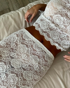 Set Boho Confeccionado En Encaje - comprar online