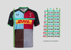 Camiseta de rugby Harlequins - FREEMASONS BOUTIQUE