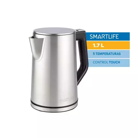PAVA ELECTRICA SMARTLIFE SL-EKD1520 INOX.DIGITAL 1.7L - comprar online