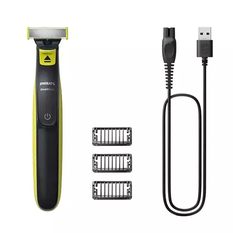 AFEITADORA PHILIPS QP2724 ONEBLADE C/3 PEINES - comprar online