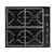 ANAFE FLORENCIA 6747N MULTIGAS NEGRO REJILLA FUNDICION - comprar online