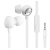 AURICULARES DEKKIN C/MIC MANOS LIBRES BLANCO ACC-AU-064BL