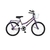 BICICLETA FUTURA 5214 R20 PASEO LUJO C/GB CANASTO VIOLETA/BLANCO