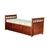 CAMA MUEBCOL 20218 CAPITAN C/CAJONES CEDRO