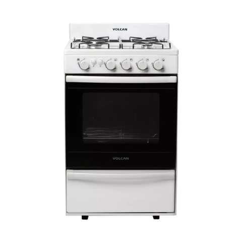 COCINA VOLCAN 87643 55X60CM ENL.BLANCA.C/LUZ.ENC ELE