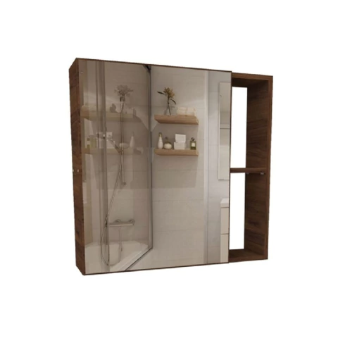BOTIQUIN BAÑO DELOS DAR05NW PUERTA NOGAL WARMIA/BLANCO LACA - comprar online
