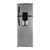 HELADERA GE HGE455M12L NO FROTS C/DISPENSER 424LTS INVERTER SILVER
