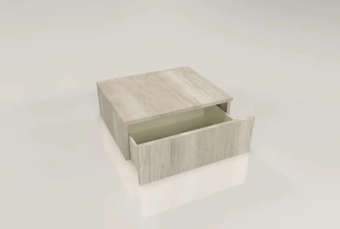 MESA DE LUZ VOLENTIERA NOTTE FLOTANTE C/ALUMINIO TERRARUM - comprar online